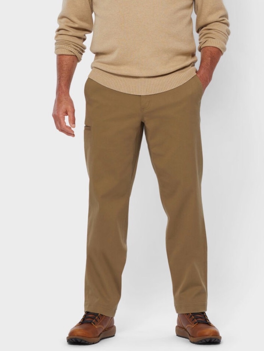 DuluthFlex Ballroom Khaki Relaxed Fit Pants